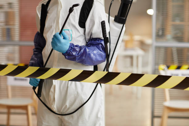 Professional Biohazard Cleanup technician working in Oakland, MO